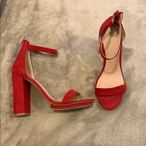 Charlotte Russe Becca Red Heel